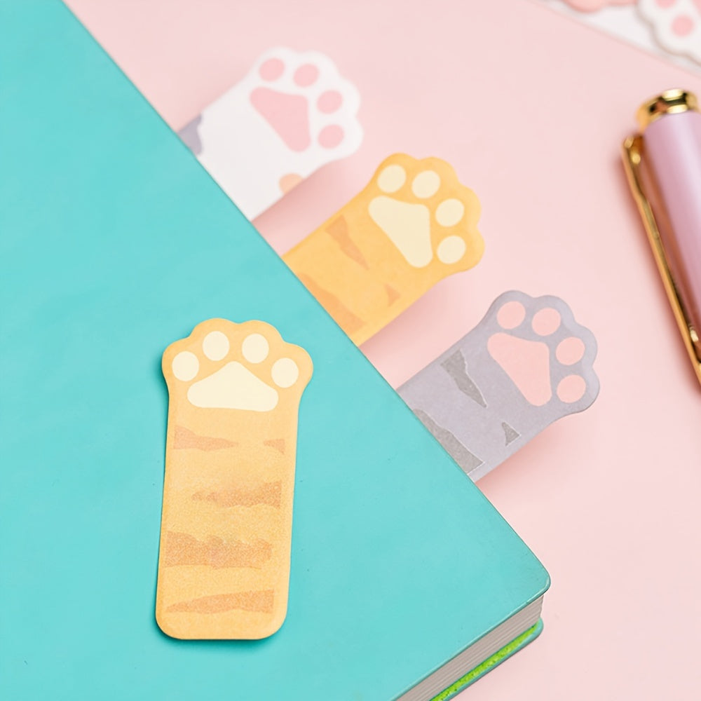 Cat Claw Shaped Sticky Notes 120 Pages
