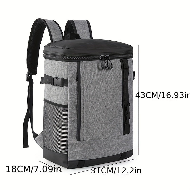 Large Capacity Double Shoulder Ice Bag Insulation Backpack