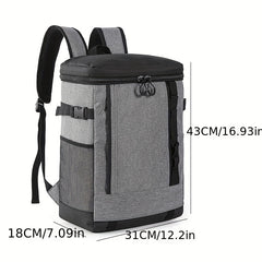Large Capacity Double Shoulder Ice Bag Insulation Backpack