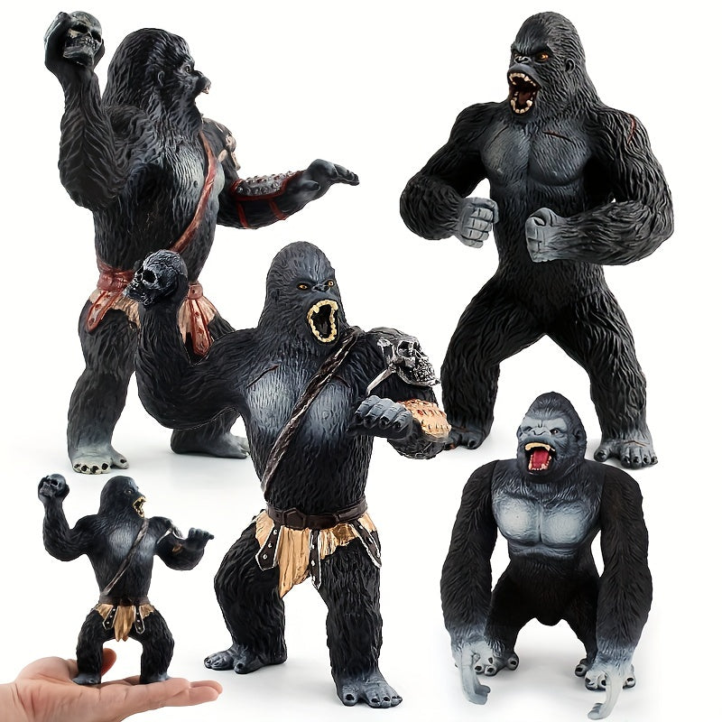 Chimpanzee Wildlife Model Toy Souvenir Display Jungle Animal Simulation