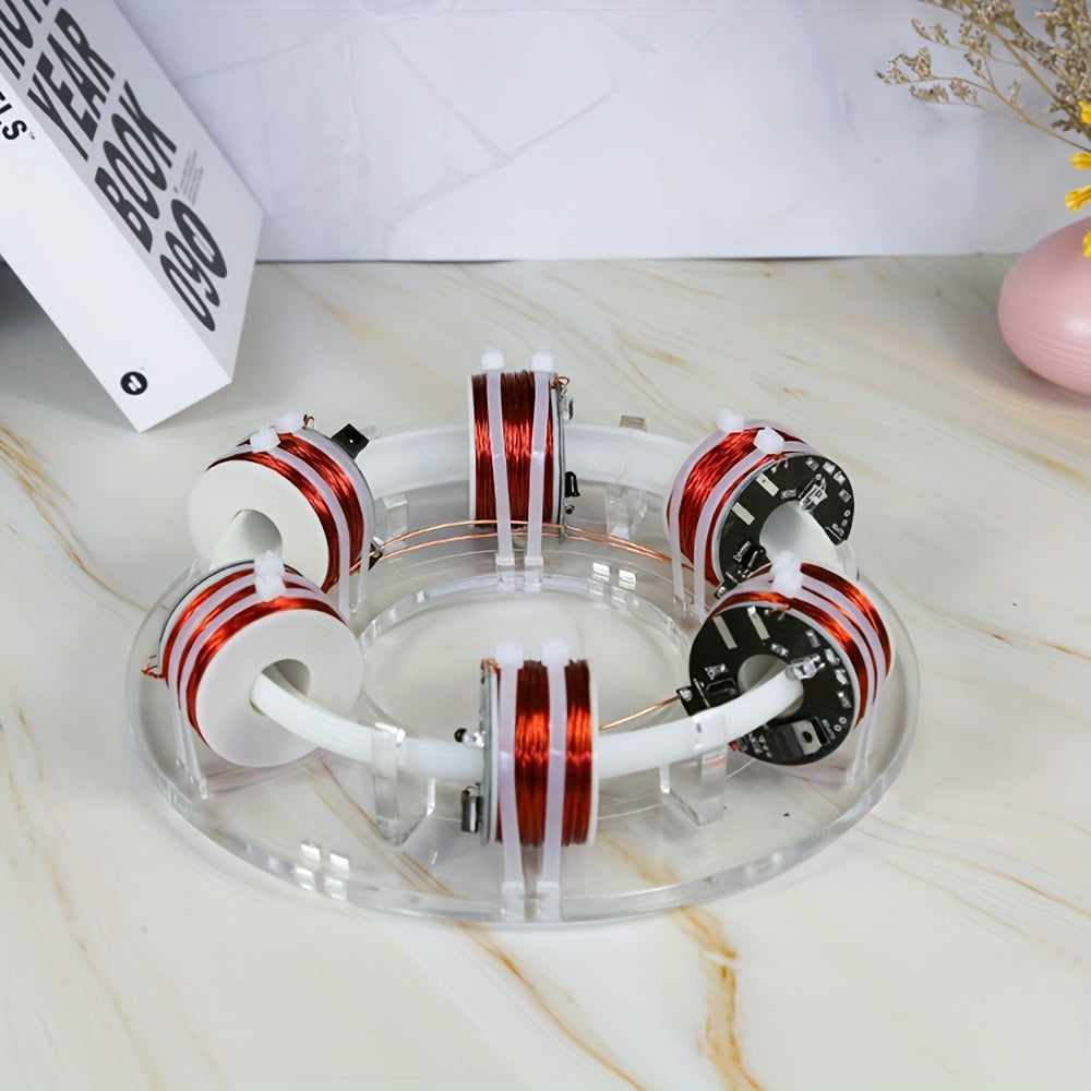 Transparent Acrylic Circular Cyclotron Demonstration Device