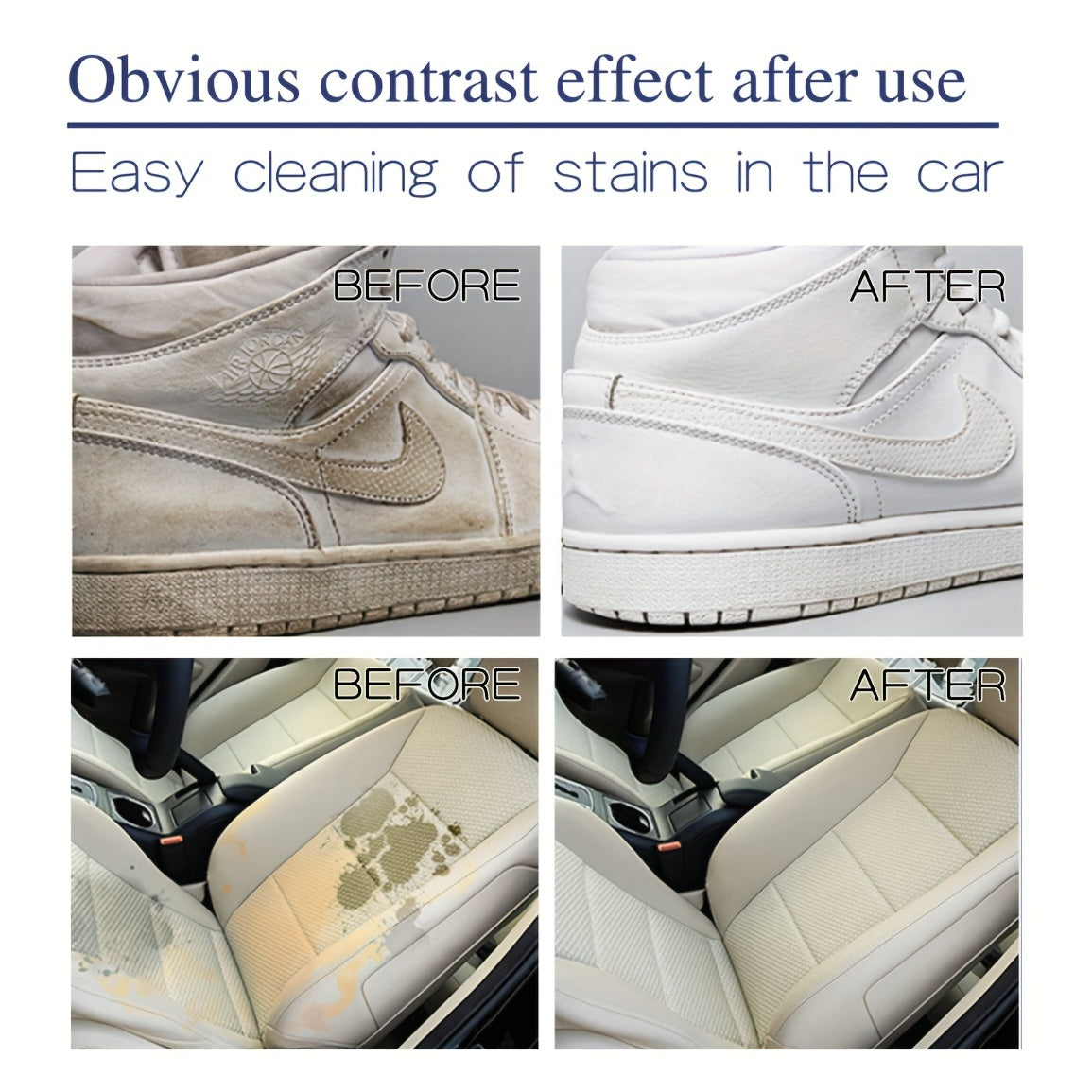 100ml Car Interior Foam Cleaner for Seats Dashboard Cleaning