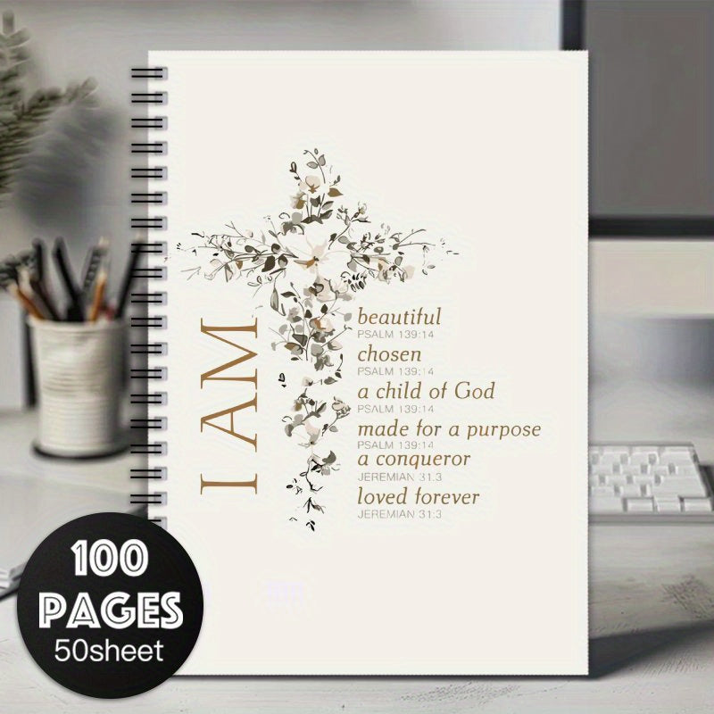 Inspirational Christian Spiral Notebook