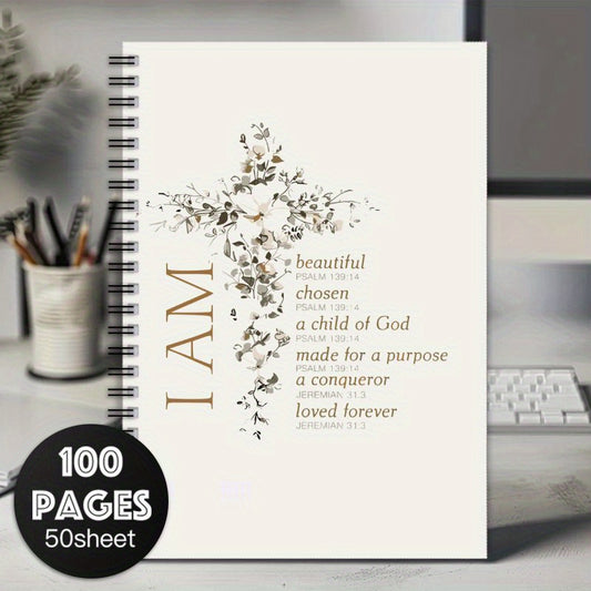 Inspirational Christian Spiral Notebook