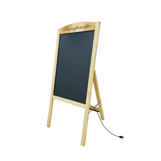 LED Fluorescent Board For All Saints' Christmas Party