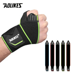 AOLIKES Fitness Wrist Wraps Weightlifting & Deadlifting