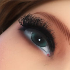 7 Pairs False Eyelashes Thick Curling 13mm Wispy False Eyelash