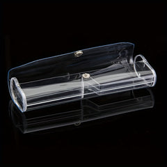 Transparent Plastic Glasses Case Lightweight Portable Myopia Glasses Box