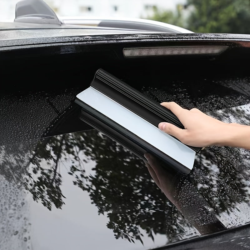 Car Water Scraper Detailing Supplies Silicone Windshield Wash Scraper Tool
