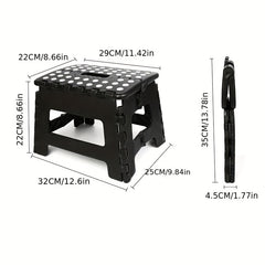 Foldable Step Stool Holds Up To 136 KG