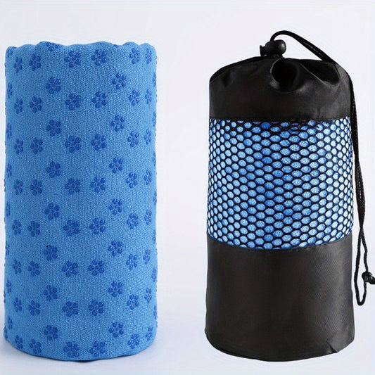 Ultra-thin Yoga Towel Mat 182x84 - Absorbent & Anti-Skid Blanket