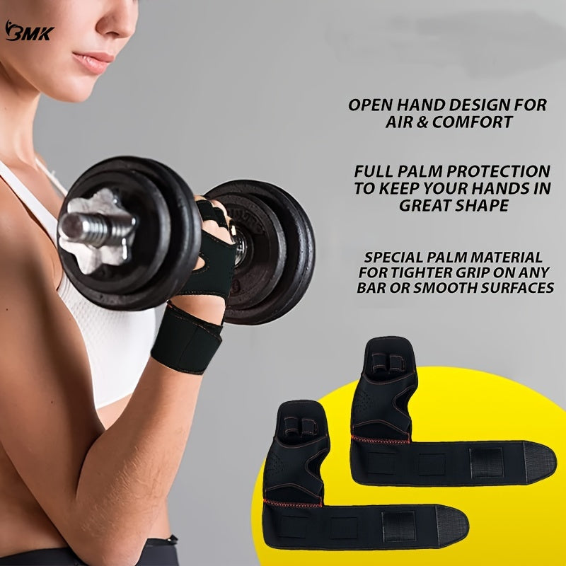 Unisex Weightlifting Fingerless Gloves For Fitness Gym