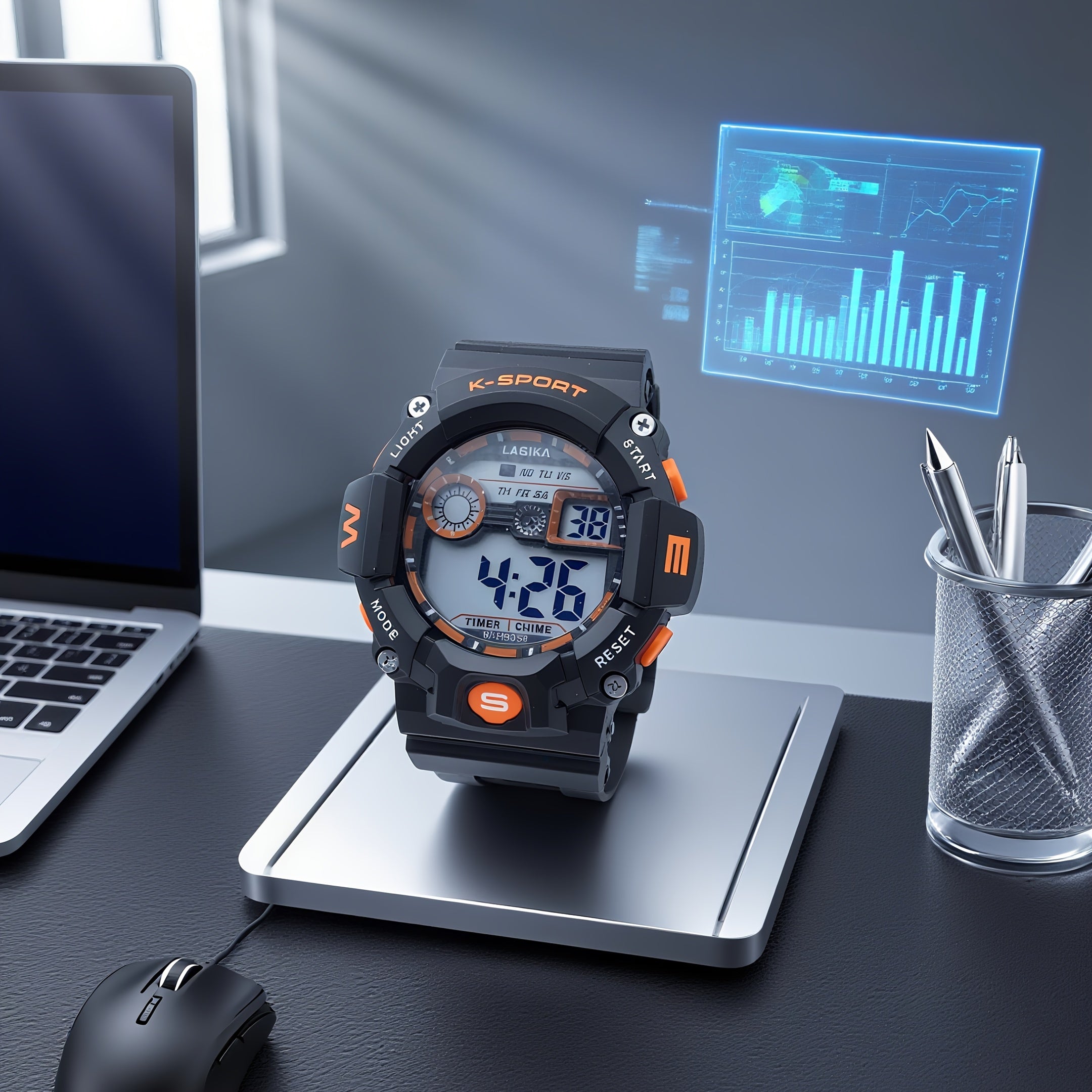 Boys' Student Watch Birthday Gift Alarm Clock