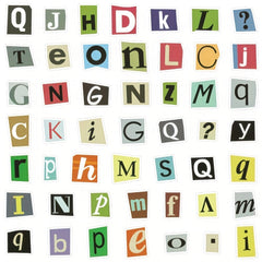 100pc Waterproof Vinyl Alphabet Stickers For Laptop Phone Water Bottle