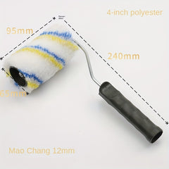 10-32 cm Paint Glue Roller Brush, No Dead Angle Paint Roller