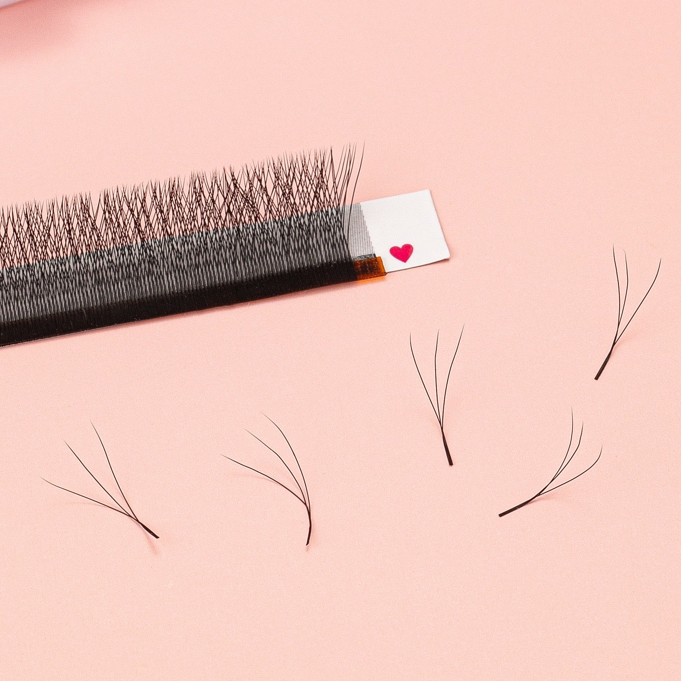 3D Fan Eyelashes Natural Soft Matte False Eyelashes