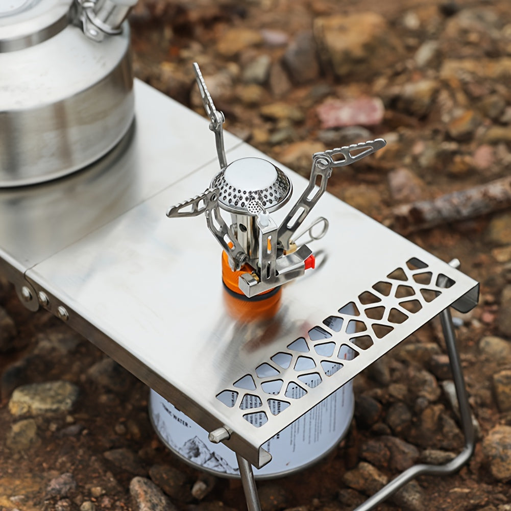Stainless Steel Folding Table Portable Multifunctional Tea Table