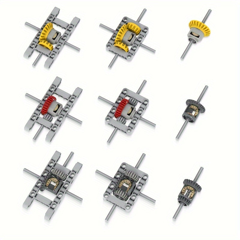 Diffraction Tech Building Block Combo Set for Various Assembly Scenarios
