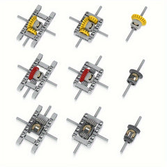 Diffraction Tech Building Block Combo Set for Various Assembly Scenarios