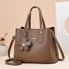 Floral Crossbody Satchel Purse for Office & Work