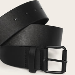 Unisex Vintage Leather Belt for Jeans Casual Wear