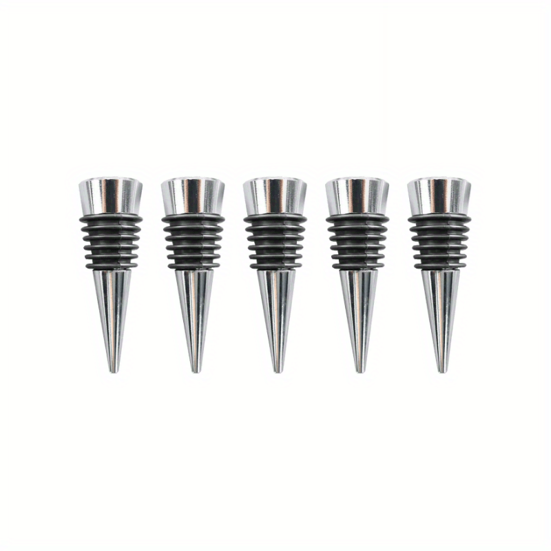 5pcs Geometric Spherical Wine Bottle Stopper Resin Mold