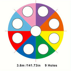 Rainbow Parachute Sensory Training Equipment
