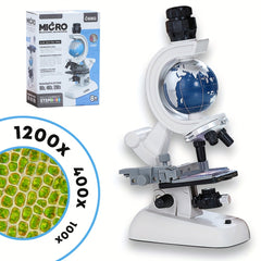Adjustable Focus Microscope Student Lab Kit