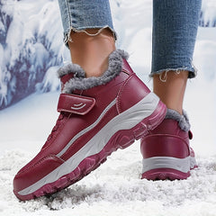 Plush Lined Thermal Snow Boots - Fall Winter Warm Shoes