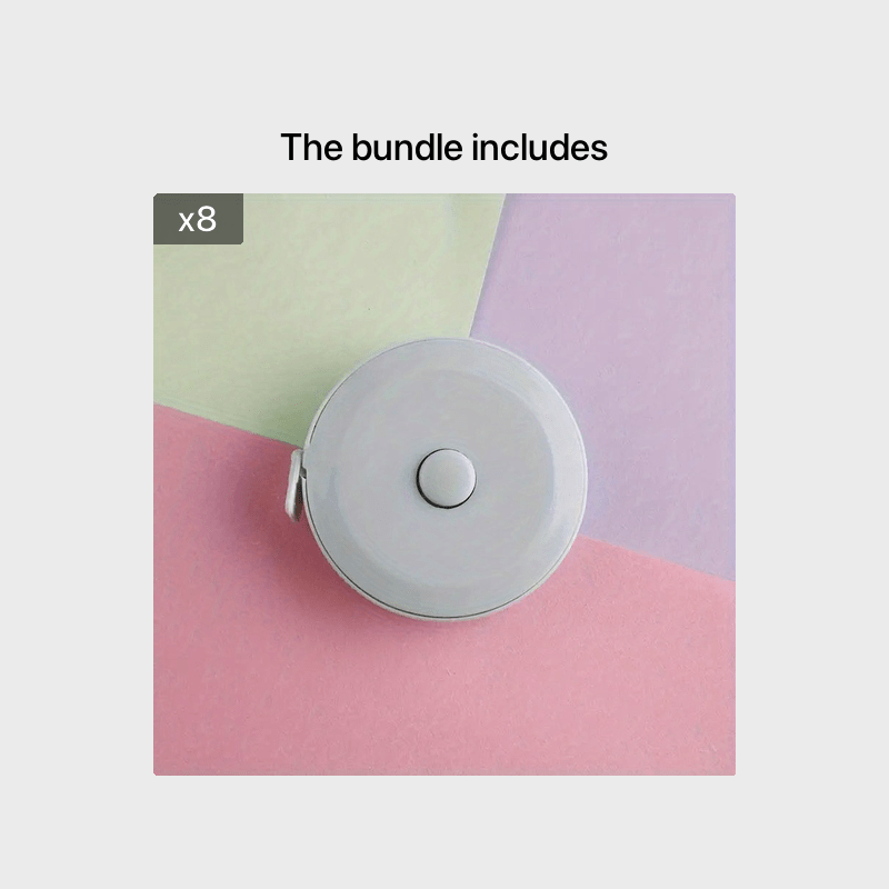 Soft Tape Measure Retractable Body Fabric Sewing Tailor Cloth Knitting