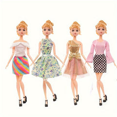 55 Piece Doll Wardrobe Set for 3-6 Year Olds