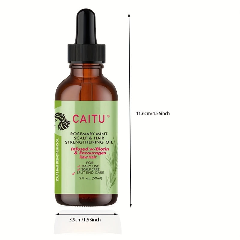 Rosemary Mint Hair Care Essence for Stronger Hair