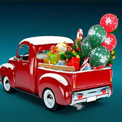 Christmas Latex Balloon Set With Balloon Pump