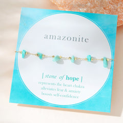 Natural Raw Stone Bracelet