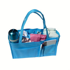 7 Grid Non Woven Hand Held Mommy Bag
