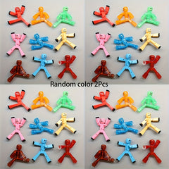 2pcs Sticky Robot Toys Action Figures for Kids 3+ Years Old