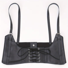  PU Harness Belt Steampunk Cinch Belt Corset