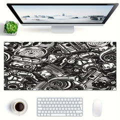 Automobile Car Parts Non Slip Rubber Mouse Pad 30x70cm