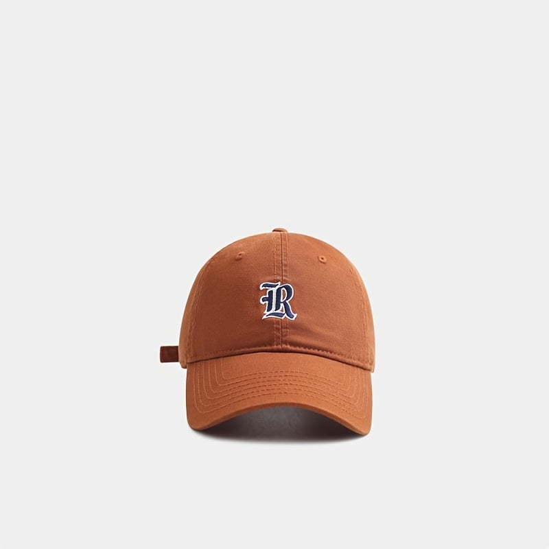 Embroidered Baseball Cap All Seasons Peaked Cap