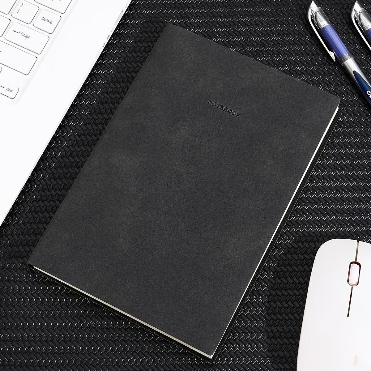 Soft Leather Cover Notepad 120 Pages