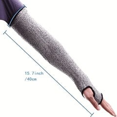 Anti Cut Sleeves with Thumb Holes Arm Protection