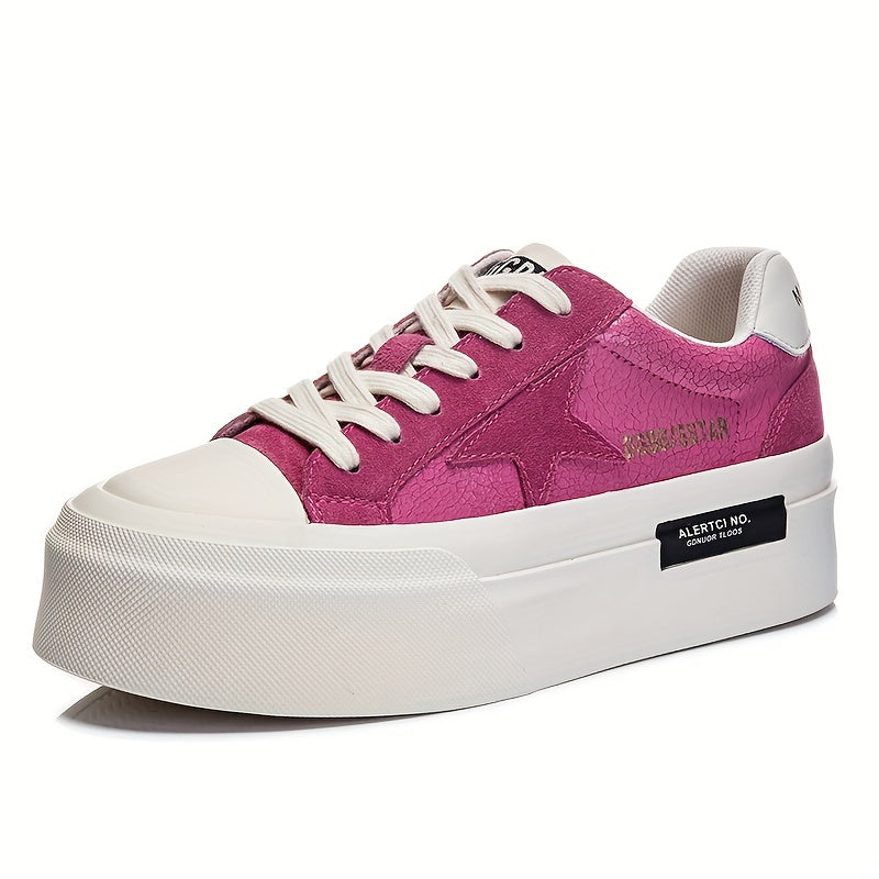Women's Chunky Sport Shoes with Star Pattern
