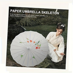 DIY Drawing Paper Umbrella Handcraft Toy for Adult Kid