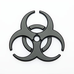 Metal Emblem Car Decal: Nuclear Umbrella Resident Sticker