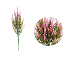 Artificial Lavender Bouquet UV Resistant for Garden Porch Decoration