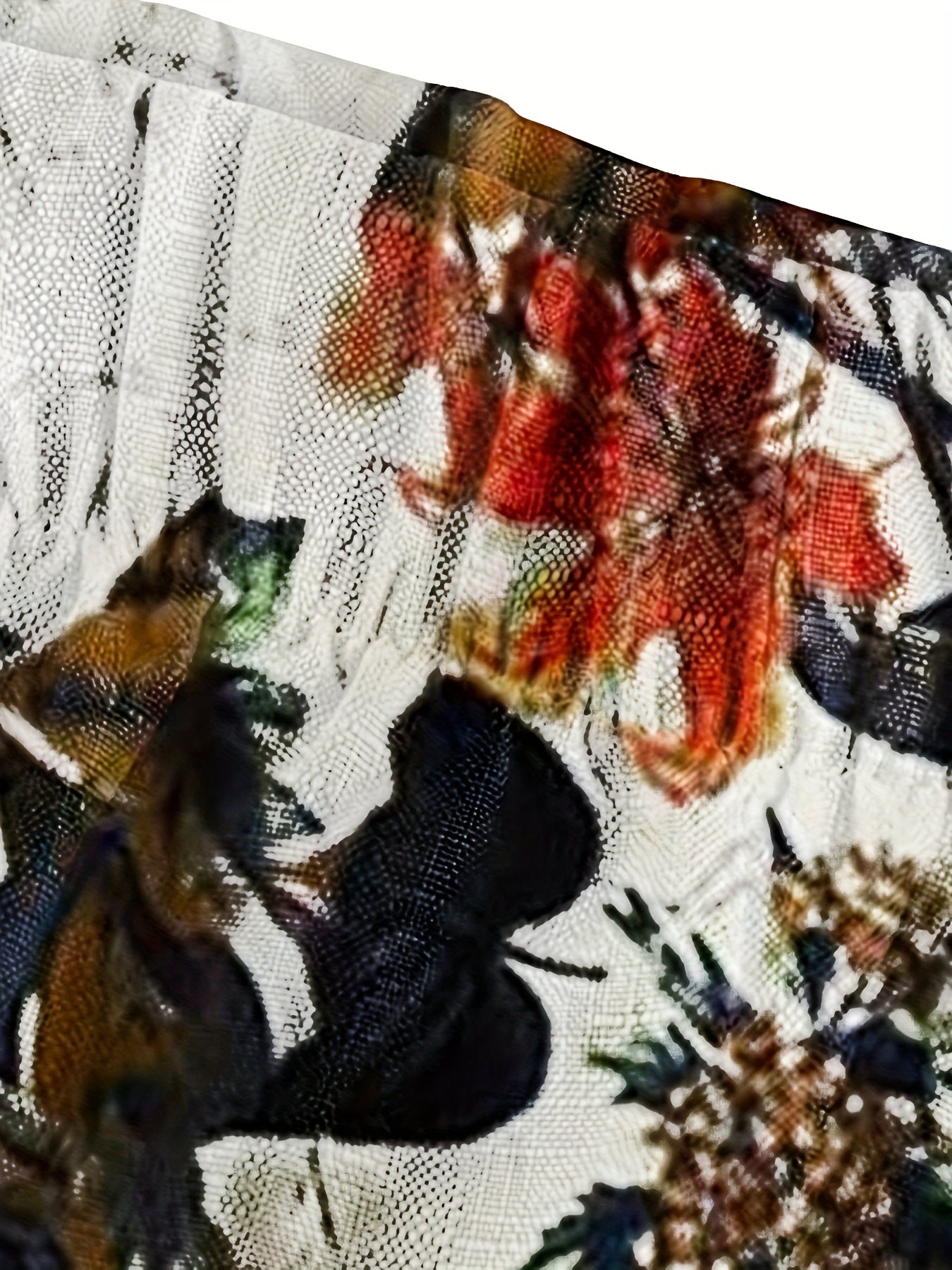 Floral Print High Rise Wide Leg Pants