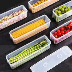 Plastic Square Containers for Noodles and Pasta Fresh Keeping Box