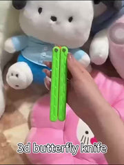 Butterfly Carrot Stress Relief Toy Practice Prop