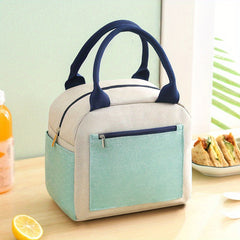 Colorful Insulated Lunch Bag Handbag Aluminum Foil Waterproof Lunch Box