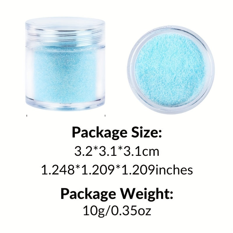 10ML Glitter Powder for Manicure Decoration Dusting